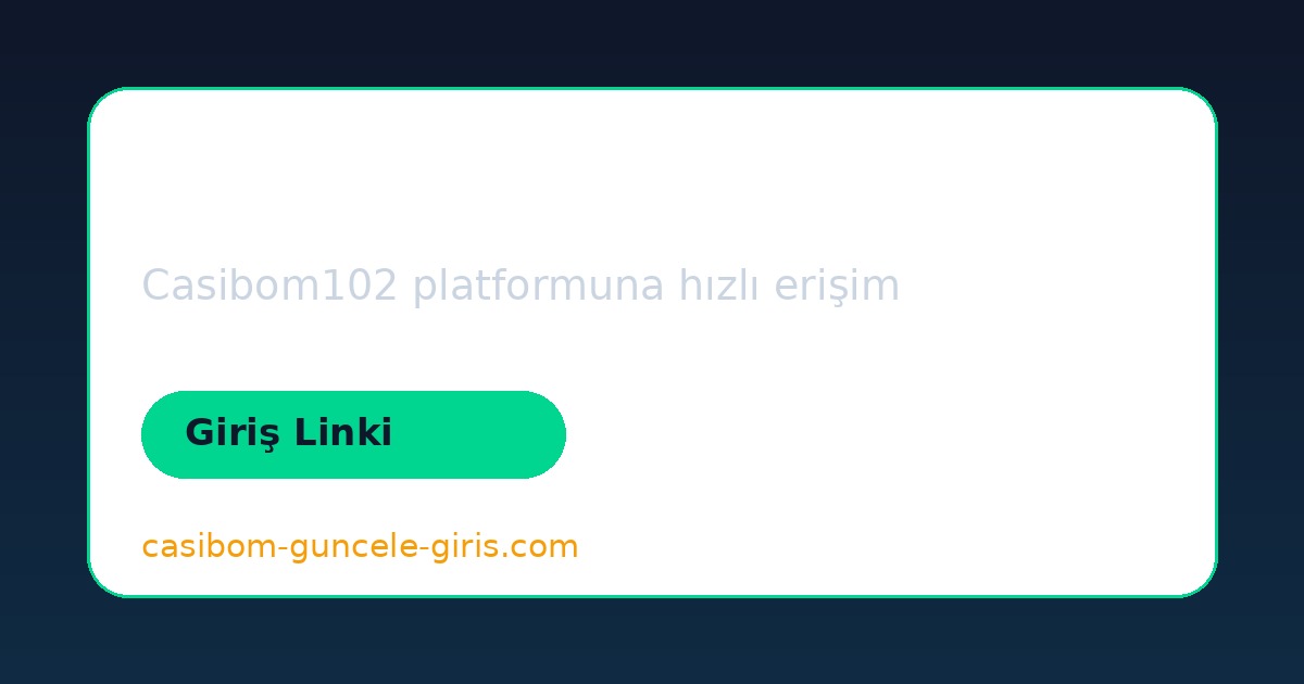 Casibom Güncel Adres ürün görseli